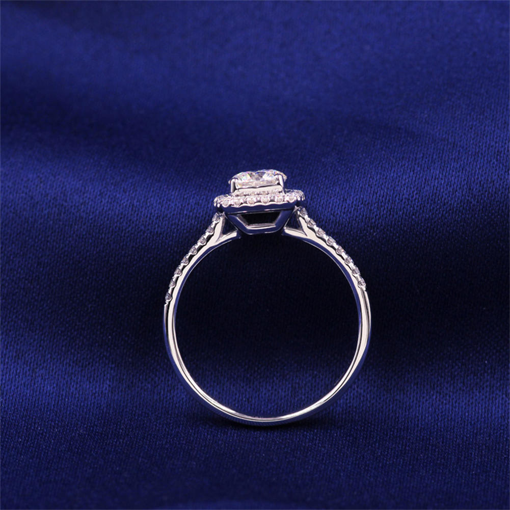 Halo-Ring, Brilliant, 0,6 ct, 18k Gold
