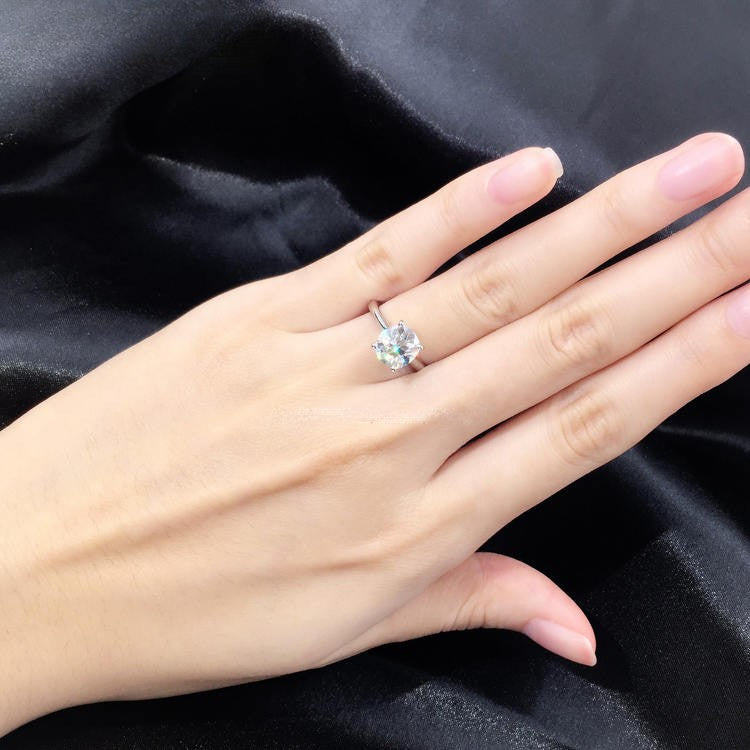 Solitaire-Ring, 1,5 ct, 18k Gold